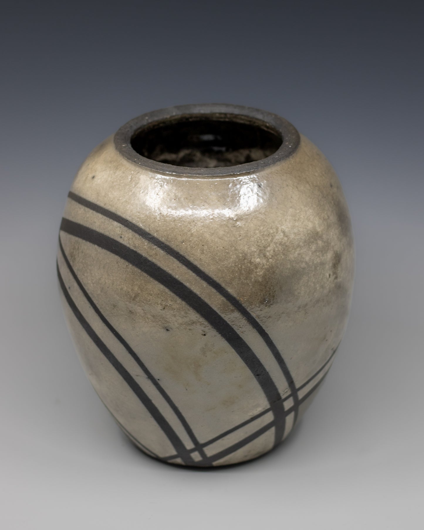 6” Raku Vase