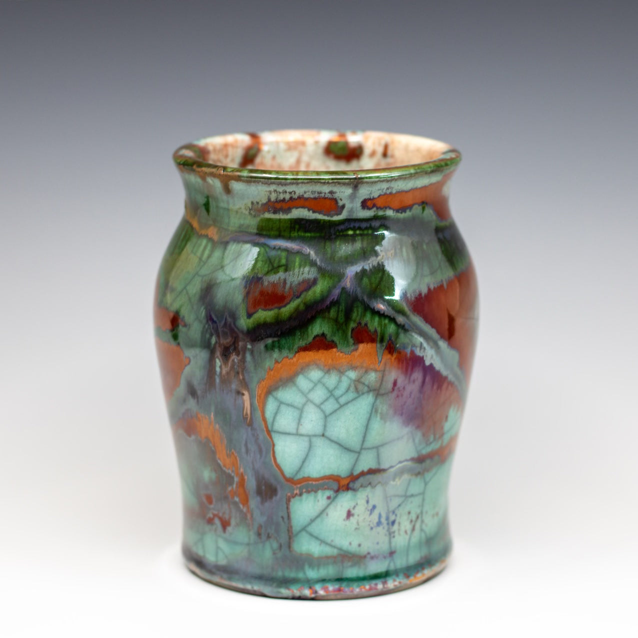 Small Fumed/Raku Vessel