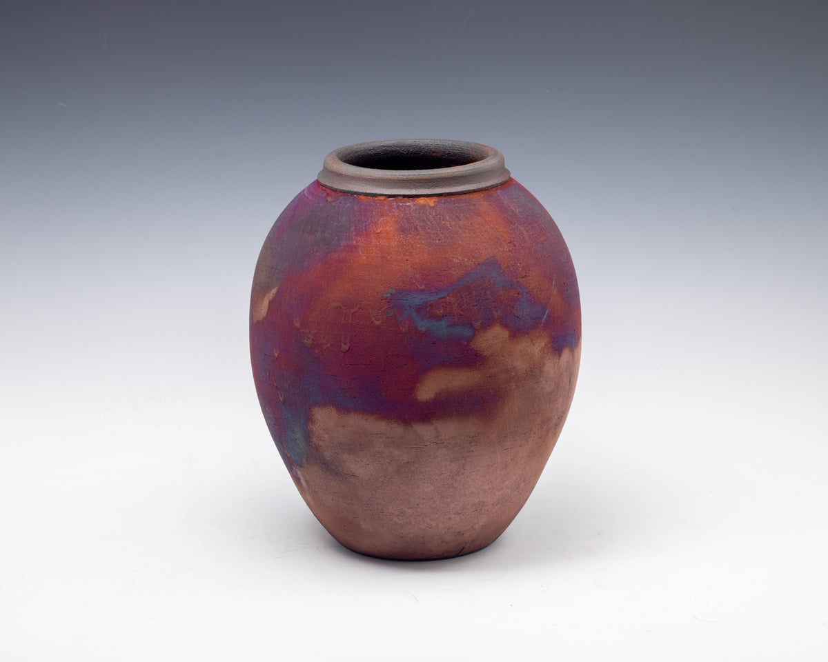 Alternative-fired ceramic vessel by Nick Lisella