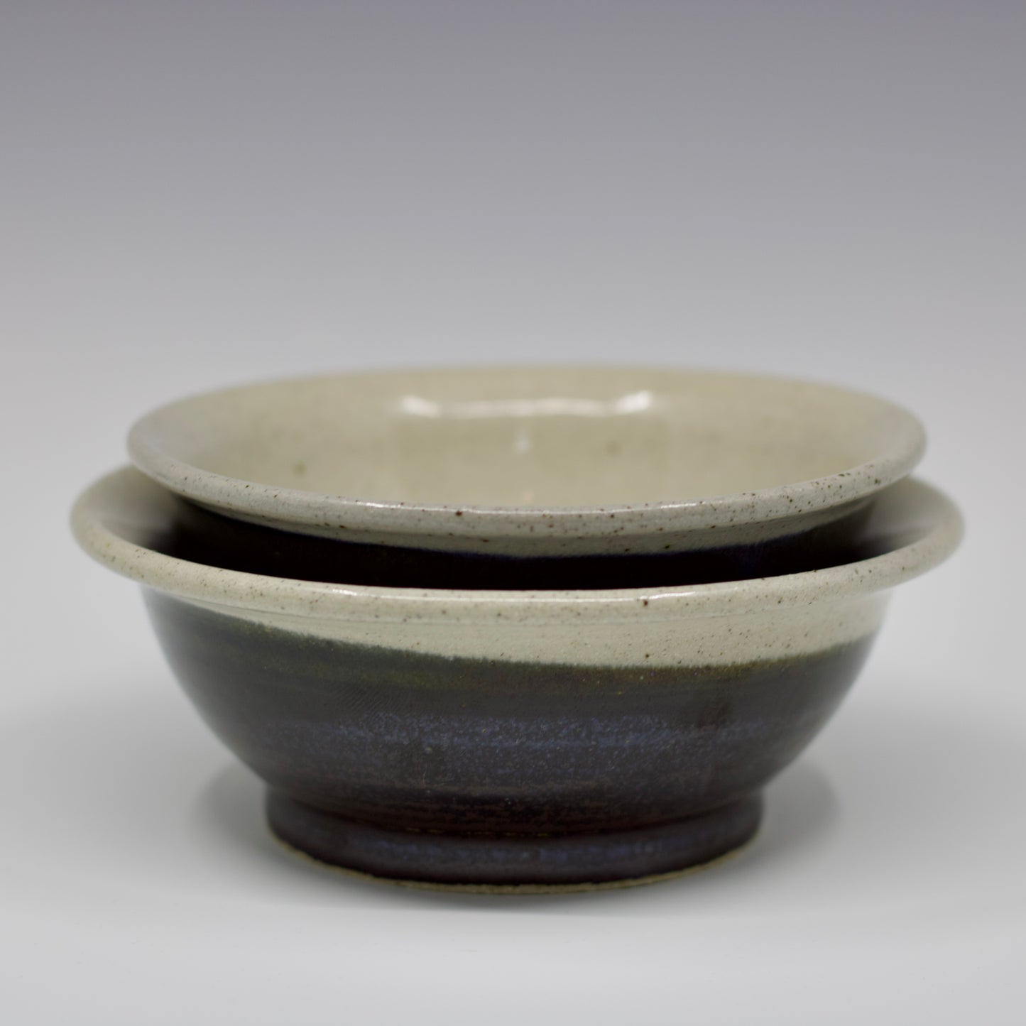 B&W Stoneware Bowls 6" (Set of 2)