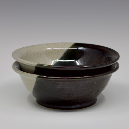 B&W Stoneware Bowls 6" (Set of 2)