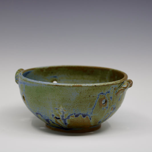 Cobalt Stoneware Berry Bowl