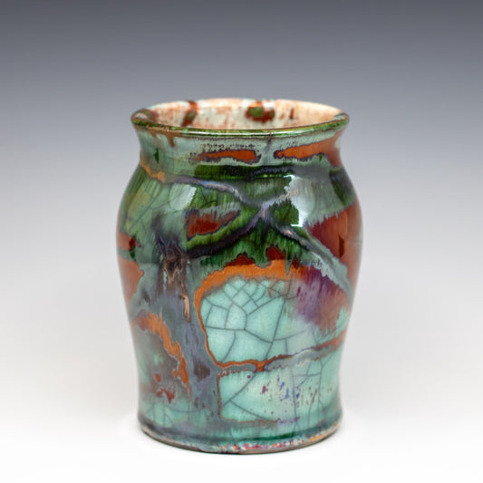Small Fumed/Raku Vessel